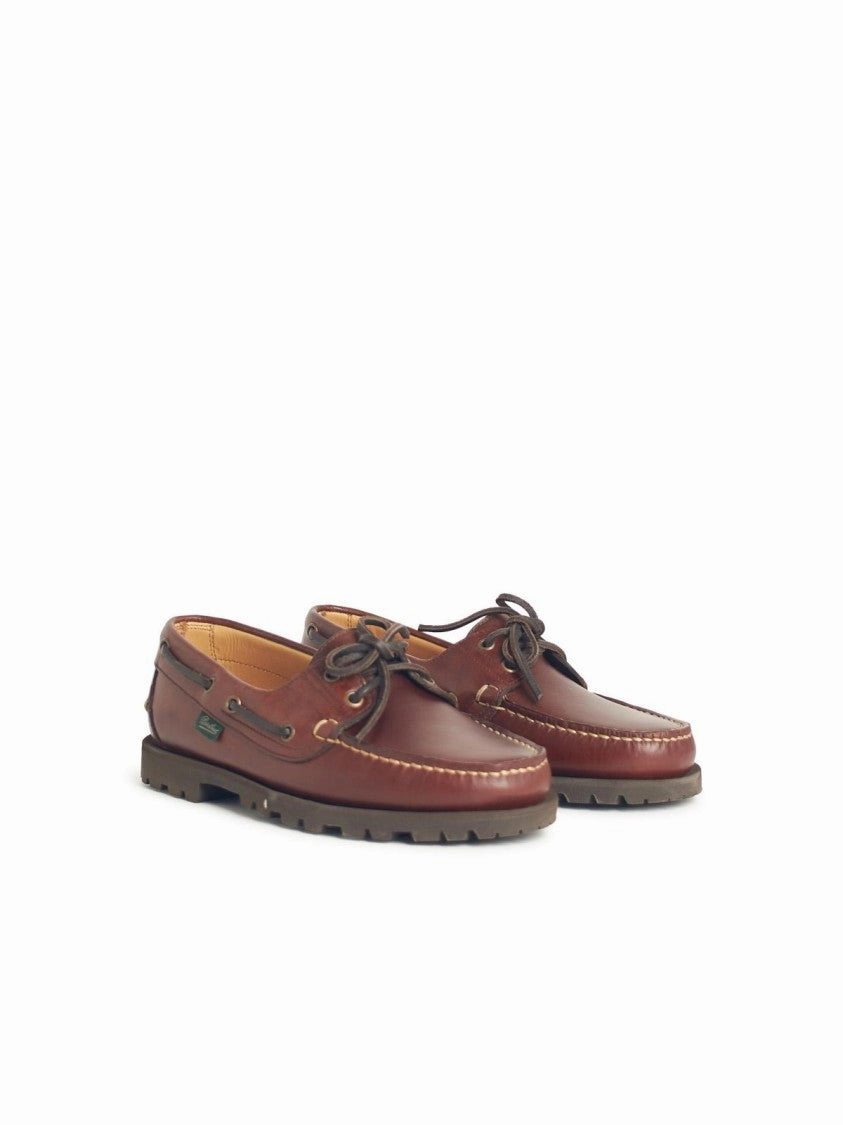 'Malo' Brown Leather Loafers
