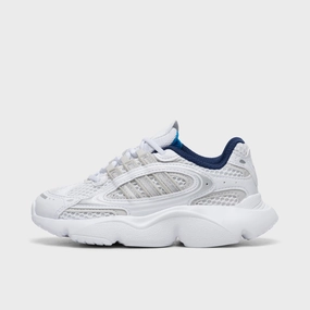 adidas Childrens' Ozmillen White / Grey - Bright Blue