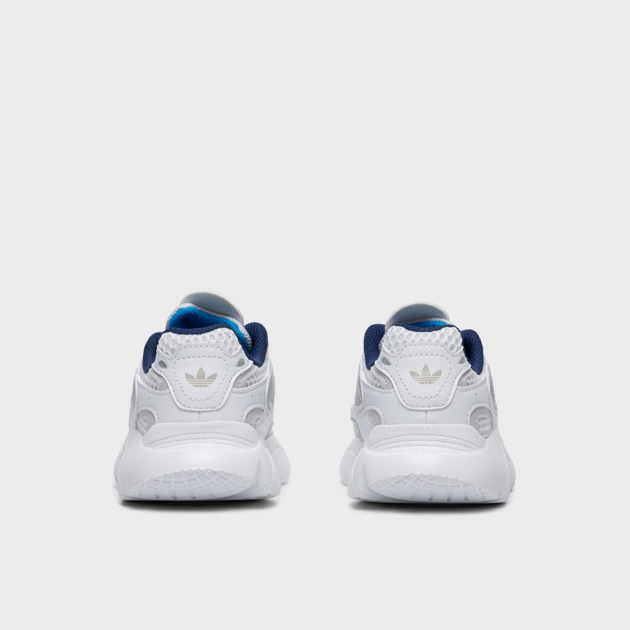 adidas Childrens' Ozmillen White / Grey - Bright Blue