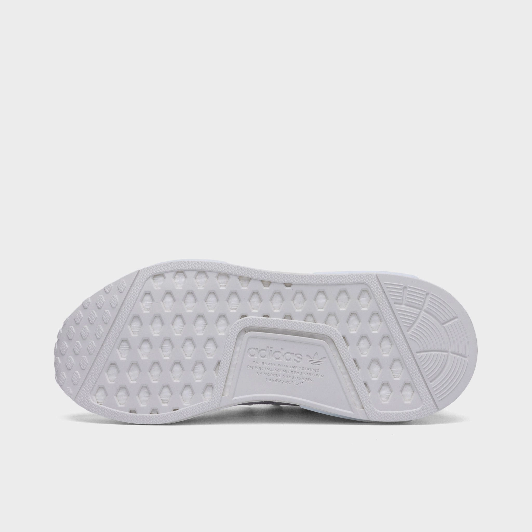 adidas Originals Juniors' NMD_R1 Refined Cloud White / Grey One