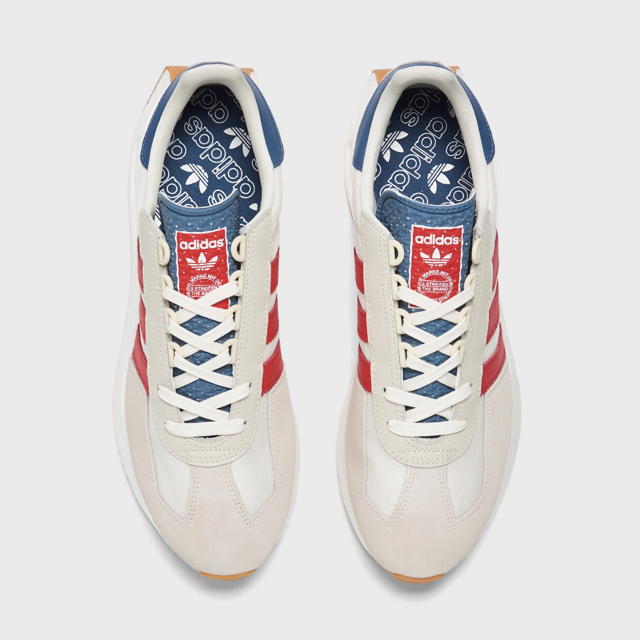 adidas Originals Retropy E5 Off White / Vivid Red - Aluminum
