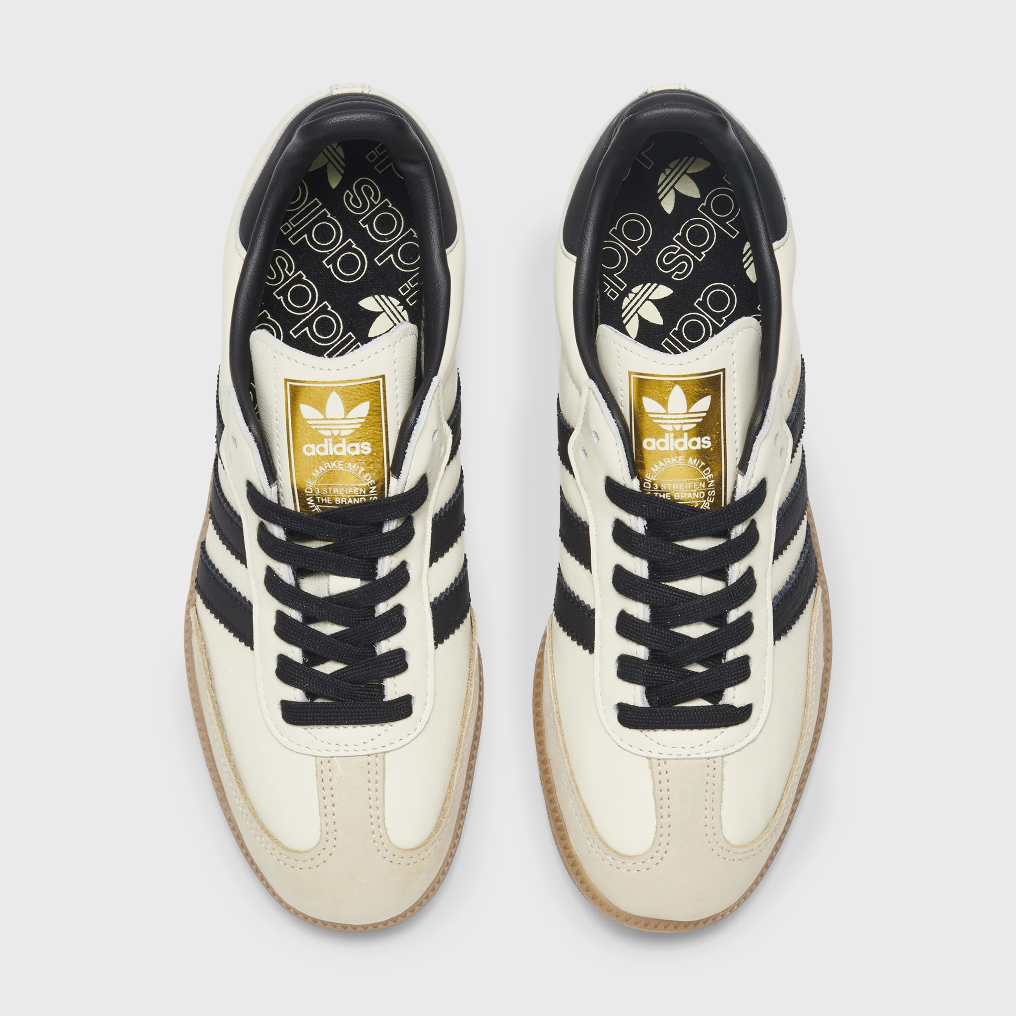 adidas Women's Samba OG Cream White / Black - Sand