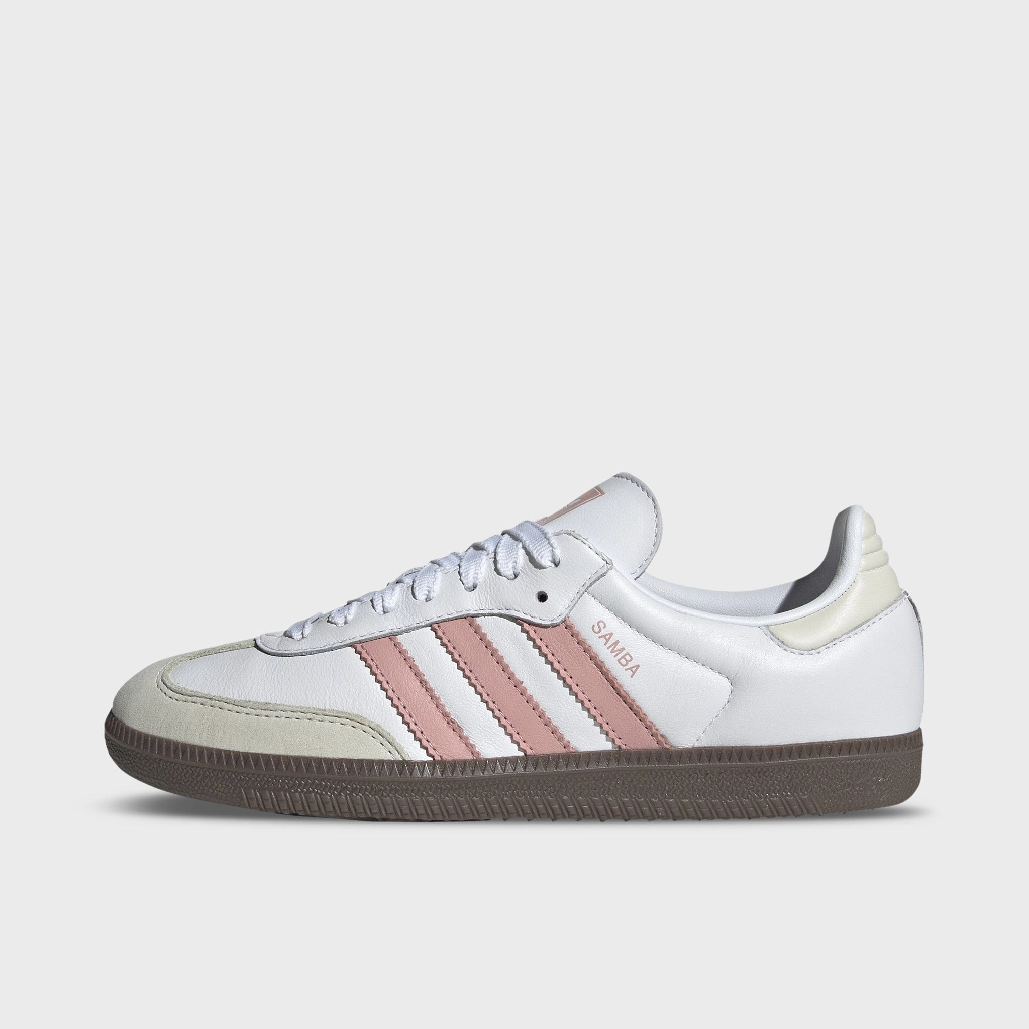 adidas Women's Samba OG White / Wonder Mauve - White