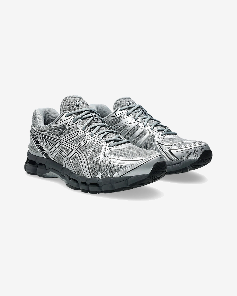 ASICS GEL KAYANO 20 GRAVEL PURE SILVER