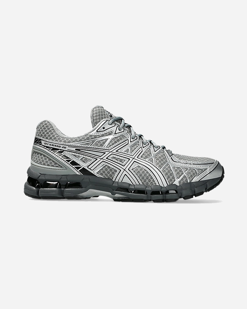 ASICS GEL KAYANO 20 GRAVEL PURE SILVER