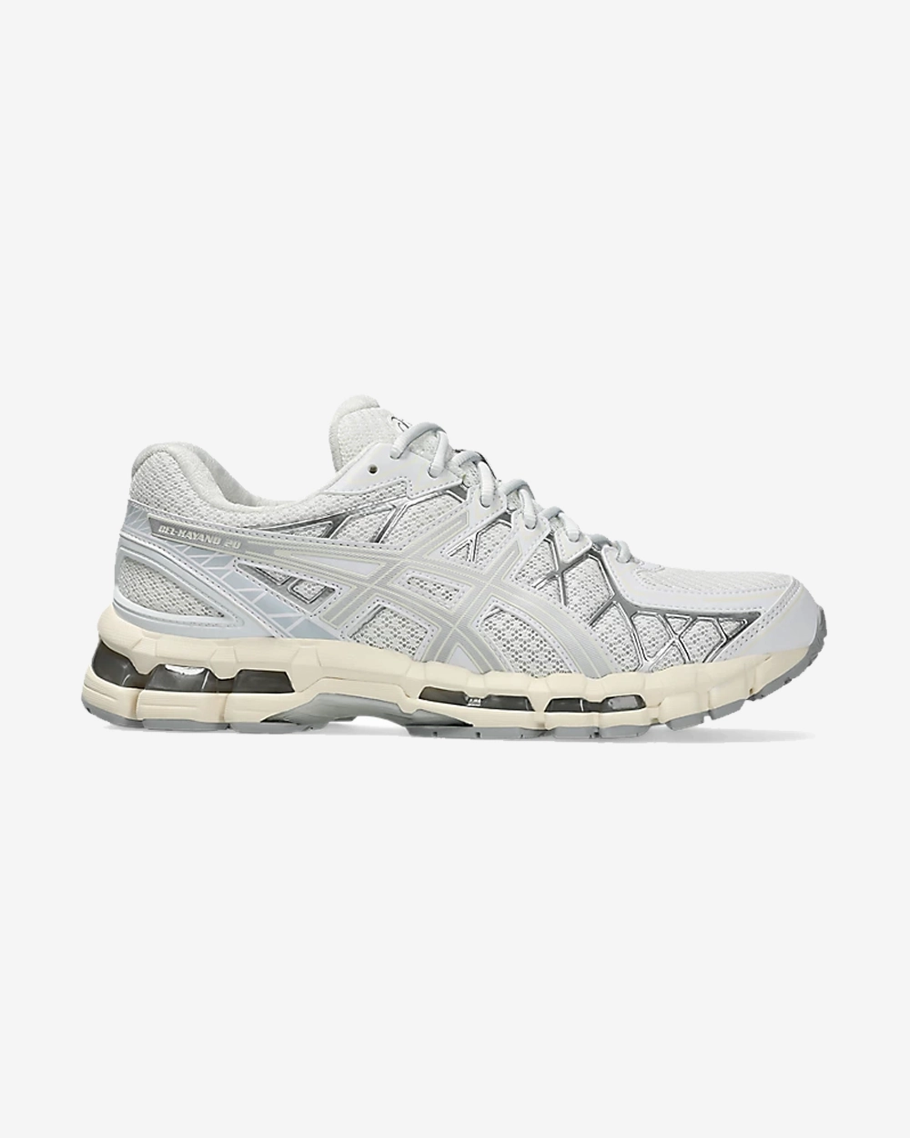 ASICS GEL KAYANO 20 PURE WHITE SILVER