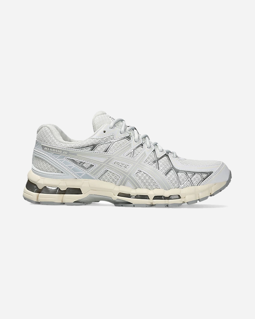 ASICS GEL KAYANO 20 PURE WHITE SILVER