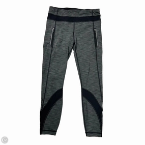 Athletic Leggings By Lululemon In Grey, Size: S