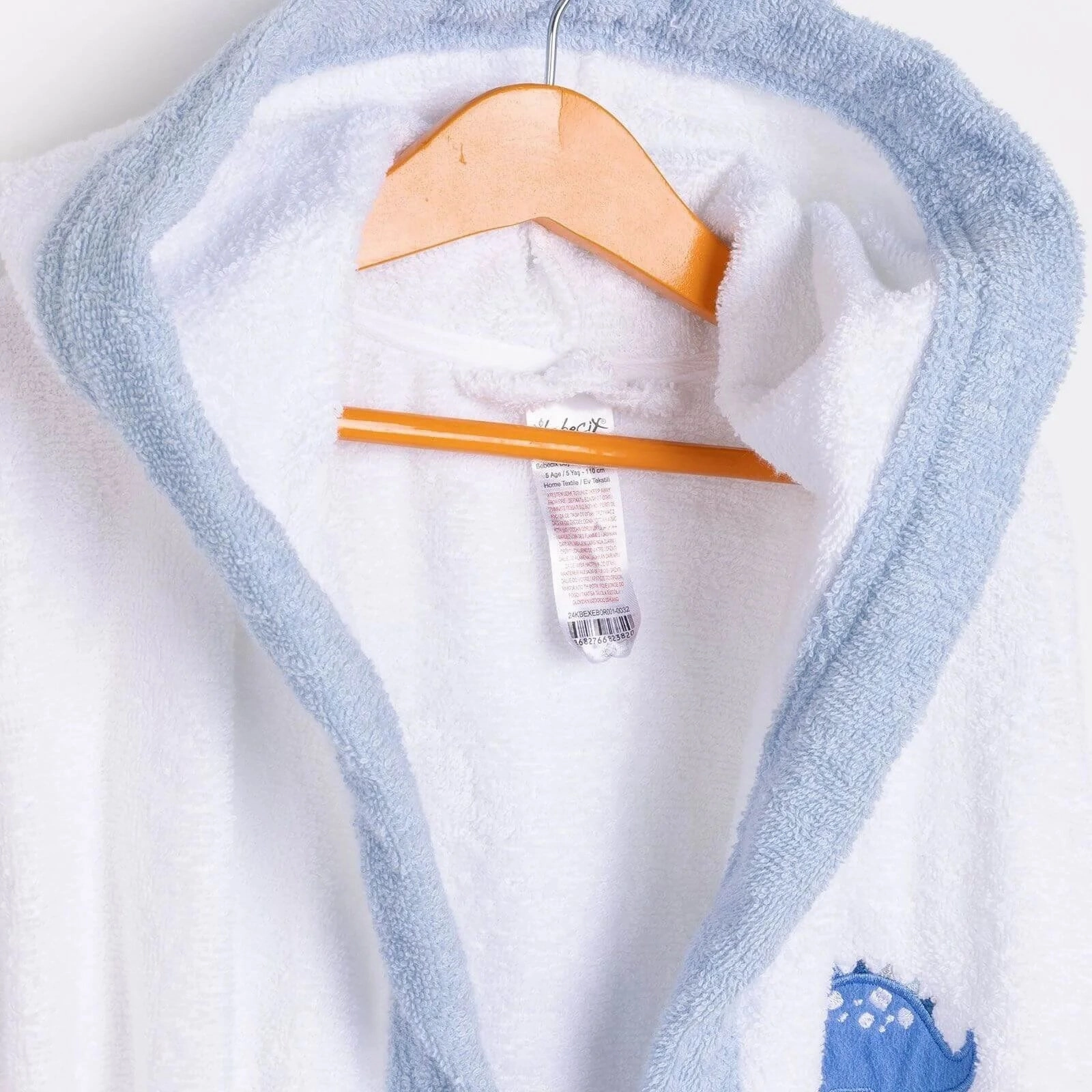 Bebecix Boy Baby Bathrobe - Blue
