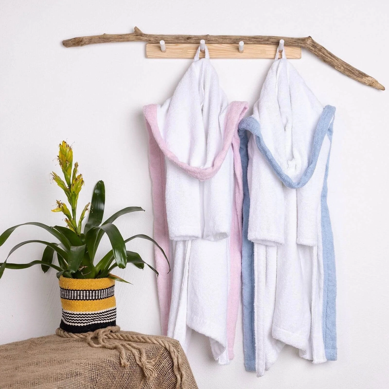 Bebecix Boy Baby Bathrobe - Blue