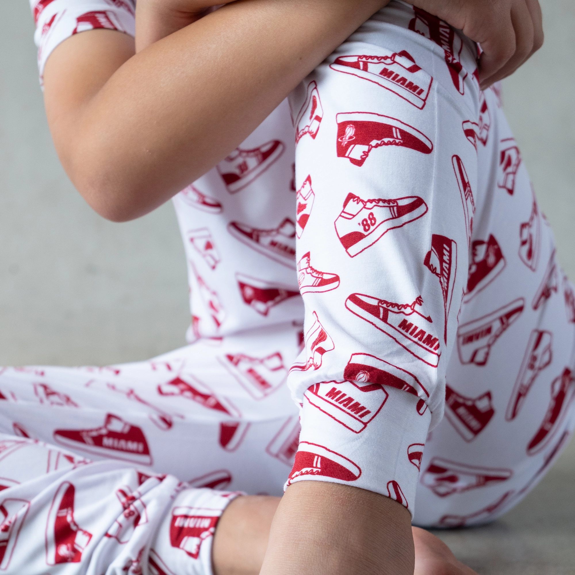 Court Culture X Everyday Leisure Sneakers Short Sleeve PJ Set