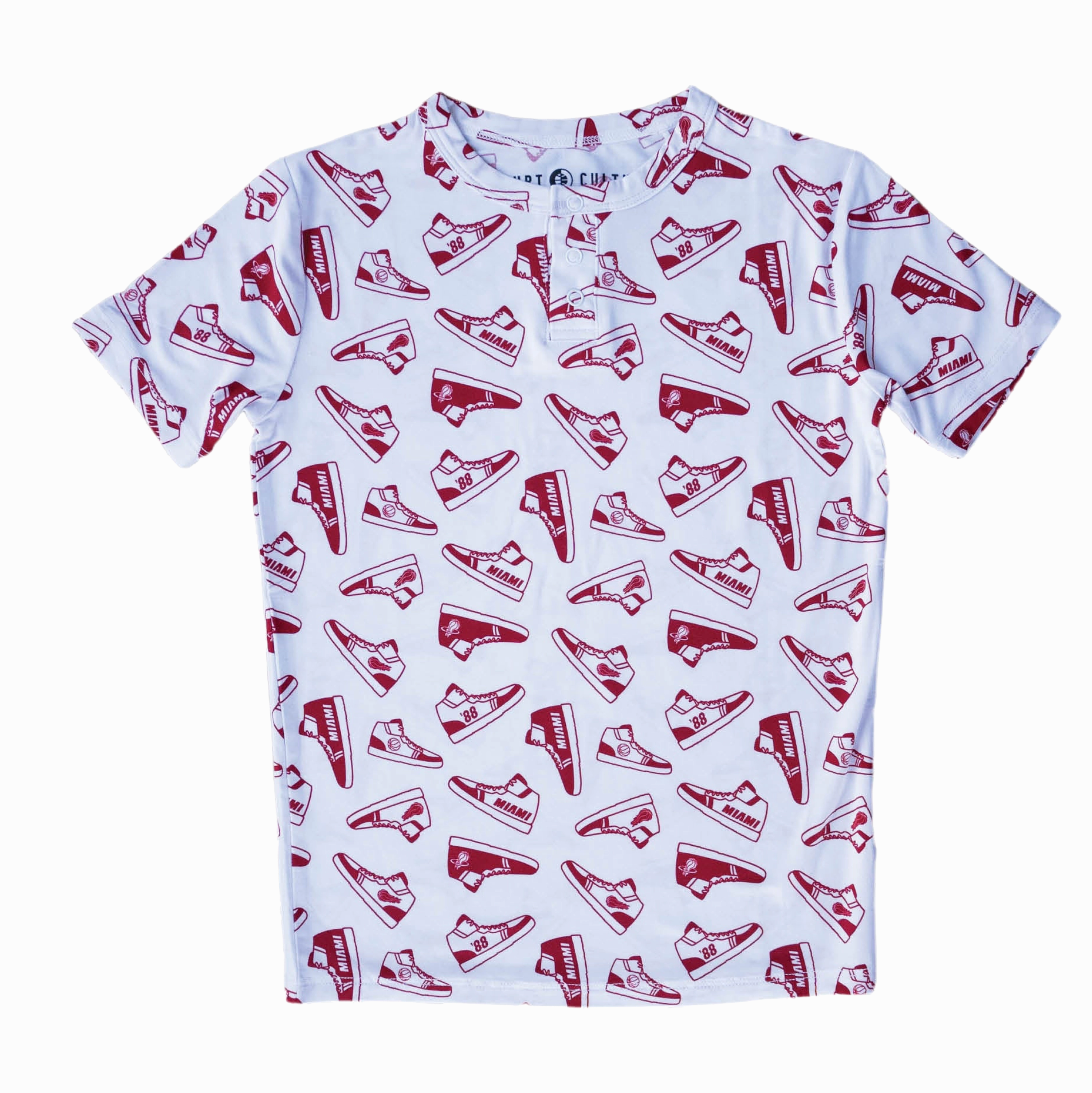 Court Culture X Everyday Leisure Sneakers Short Sleeve PJ Set