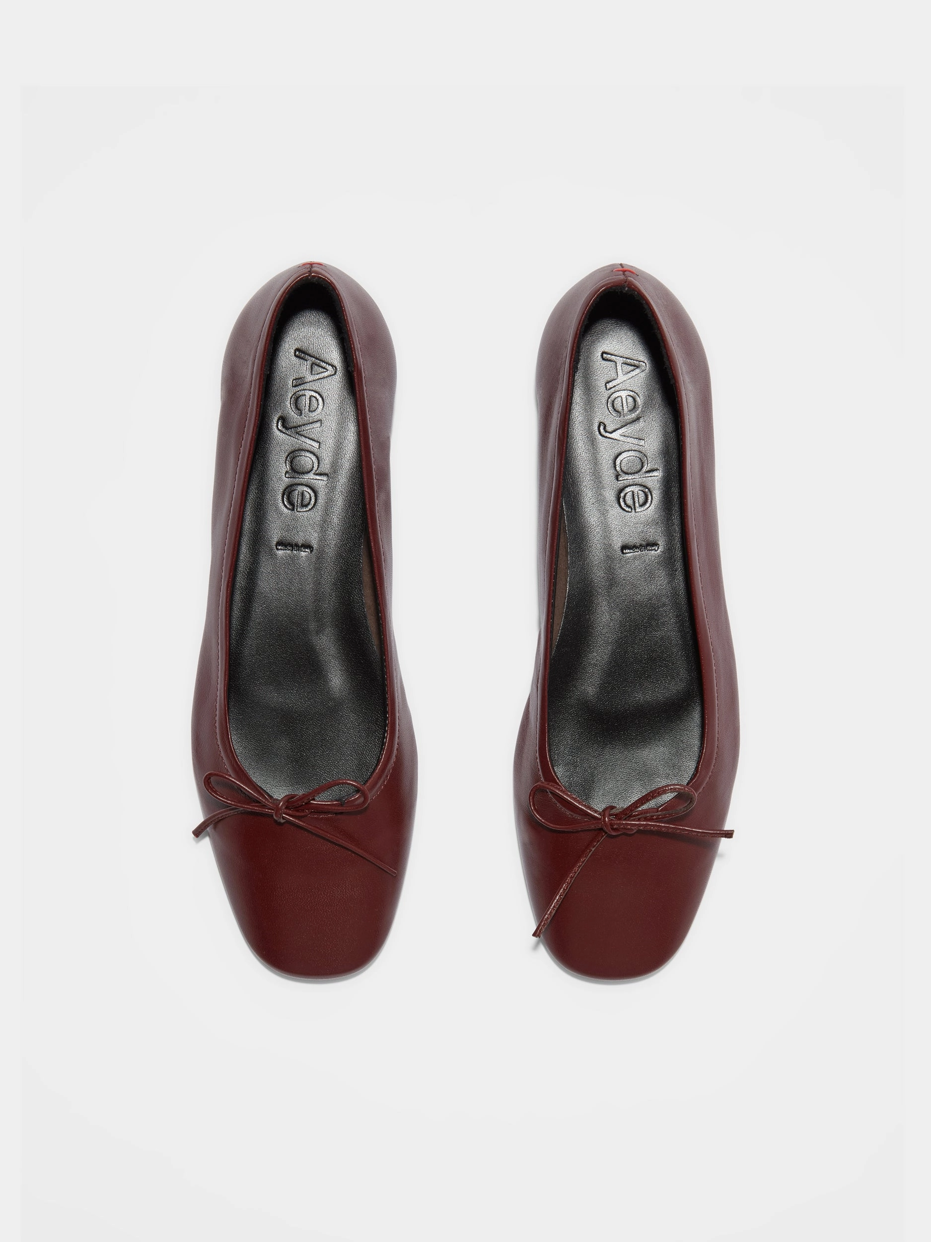 Delfina Leather Ballet Flats