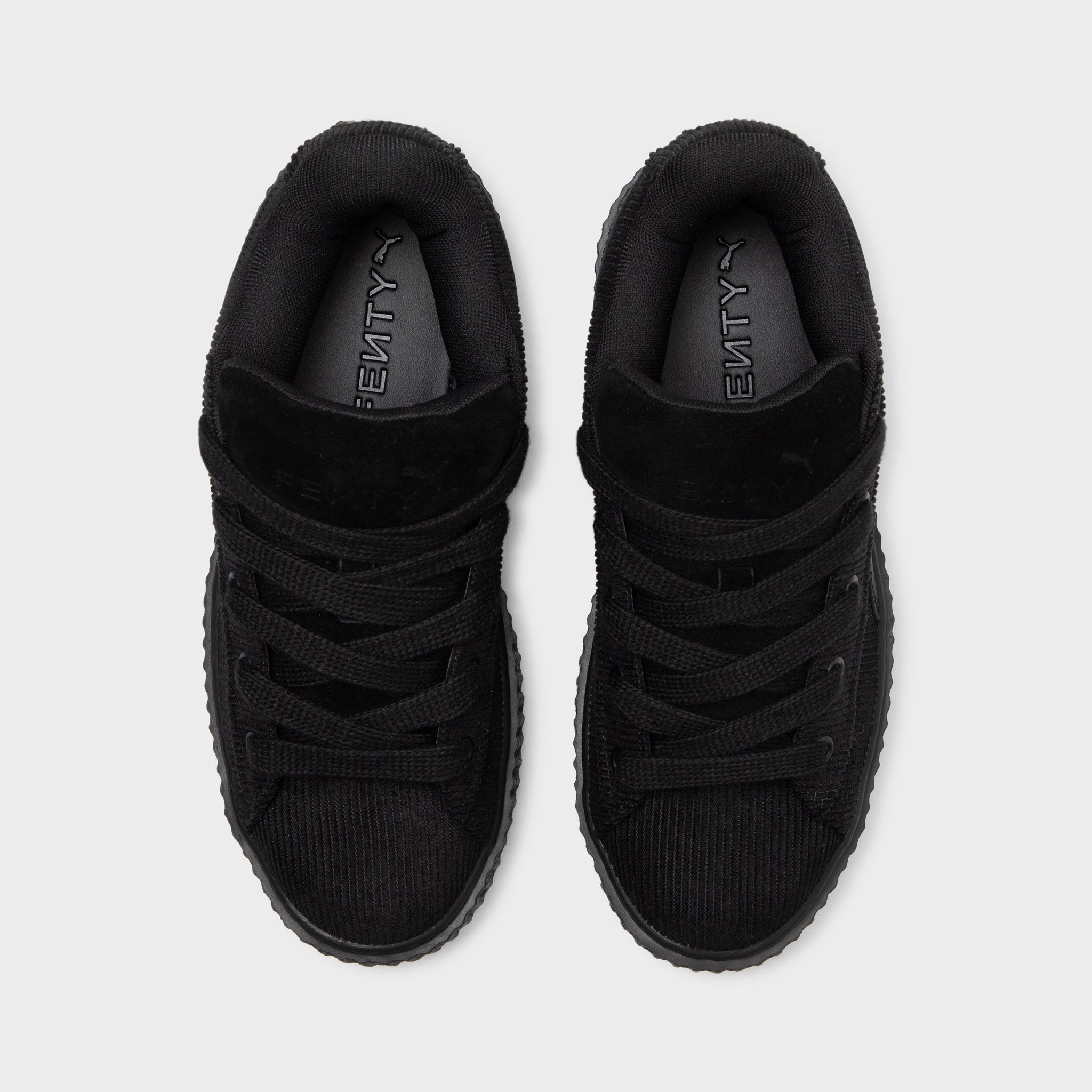 FENTY x Puma Women's Creeper Phatty Corduroy Black / Gold