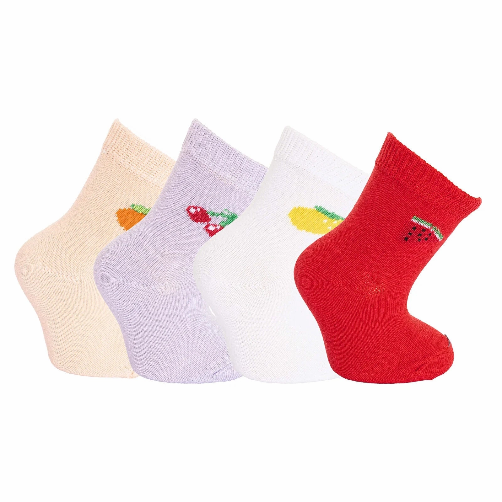 HelloBaby Pack of 5 Socks - Red