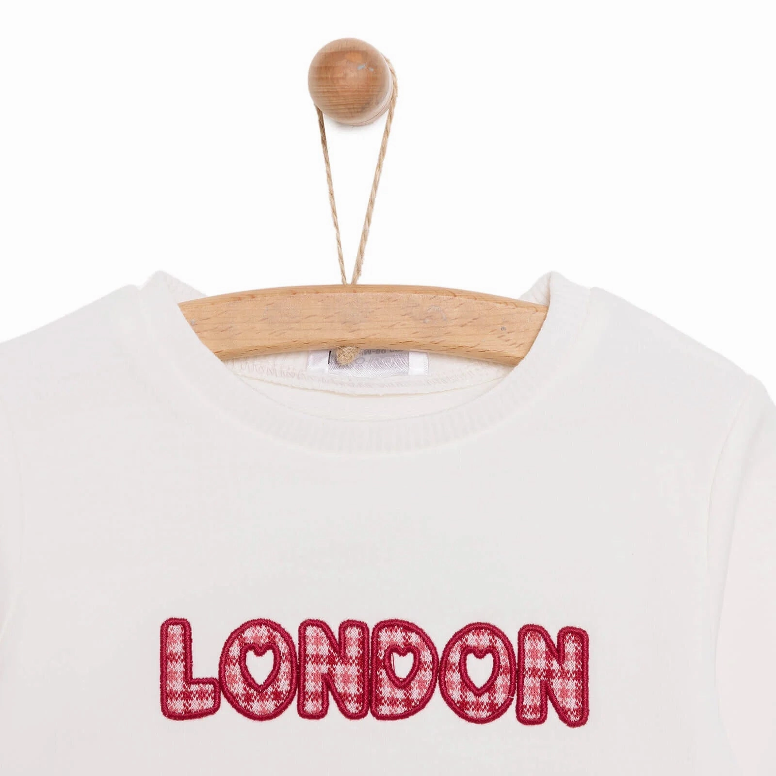 HelloBaby Sweatshirt Footless Bottom - Ecru