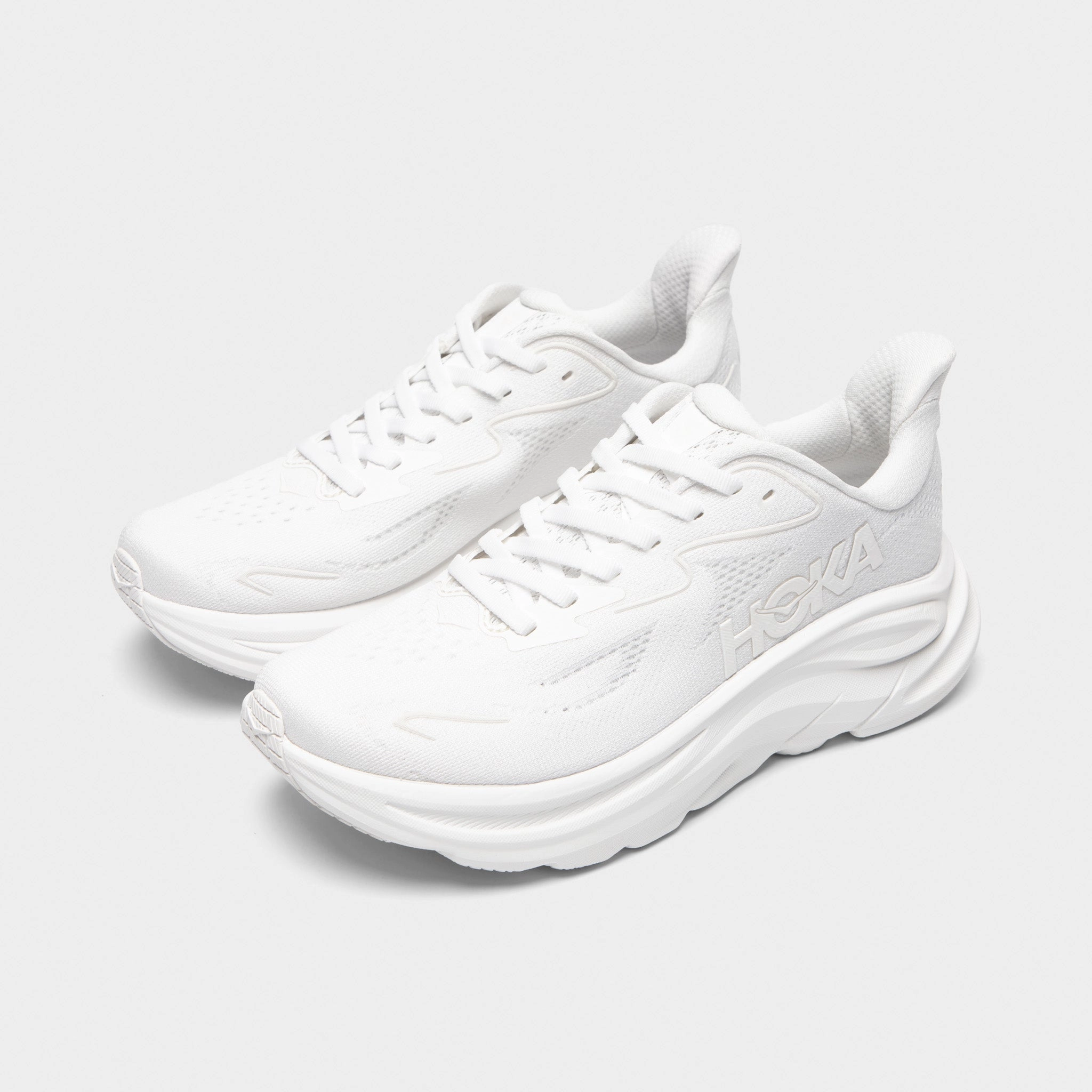 Hoka Women's Clifton 10 White / White
