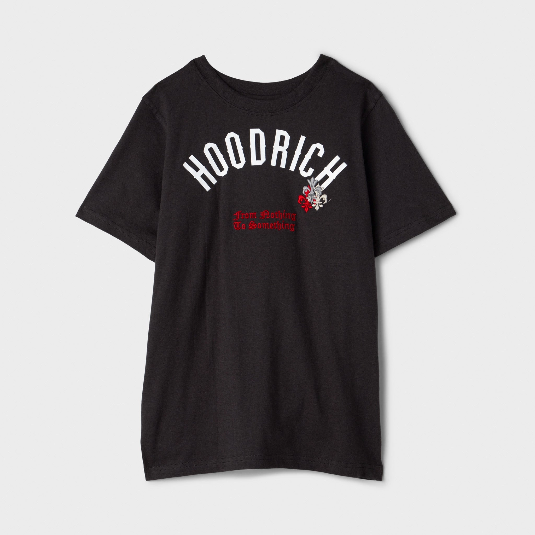 Hoodrich Juniors' Shadow Graphic Tee Asphalt / White - Lychee
