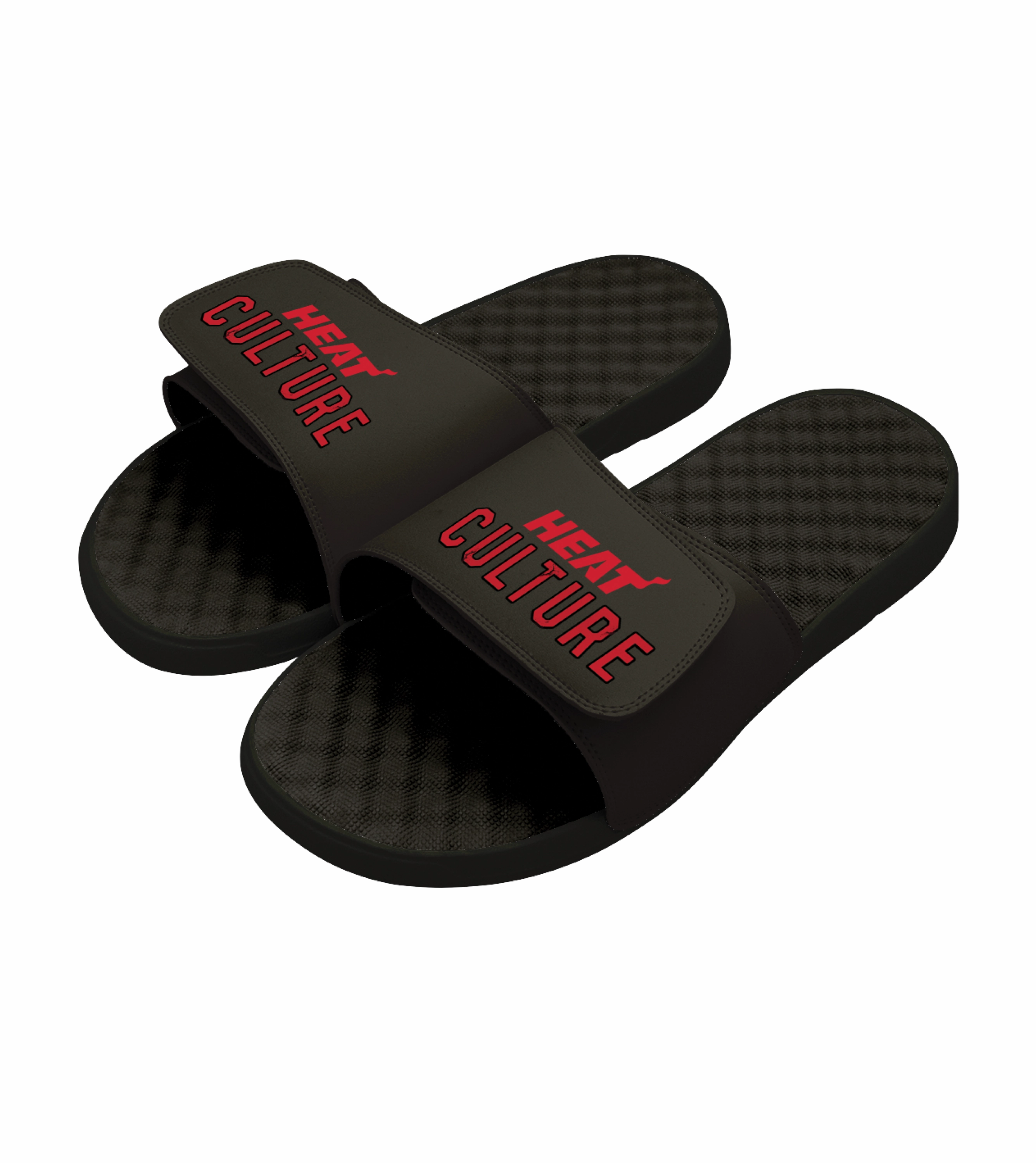 Islide HEAT Culture: Blood Red Black Sandals