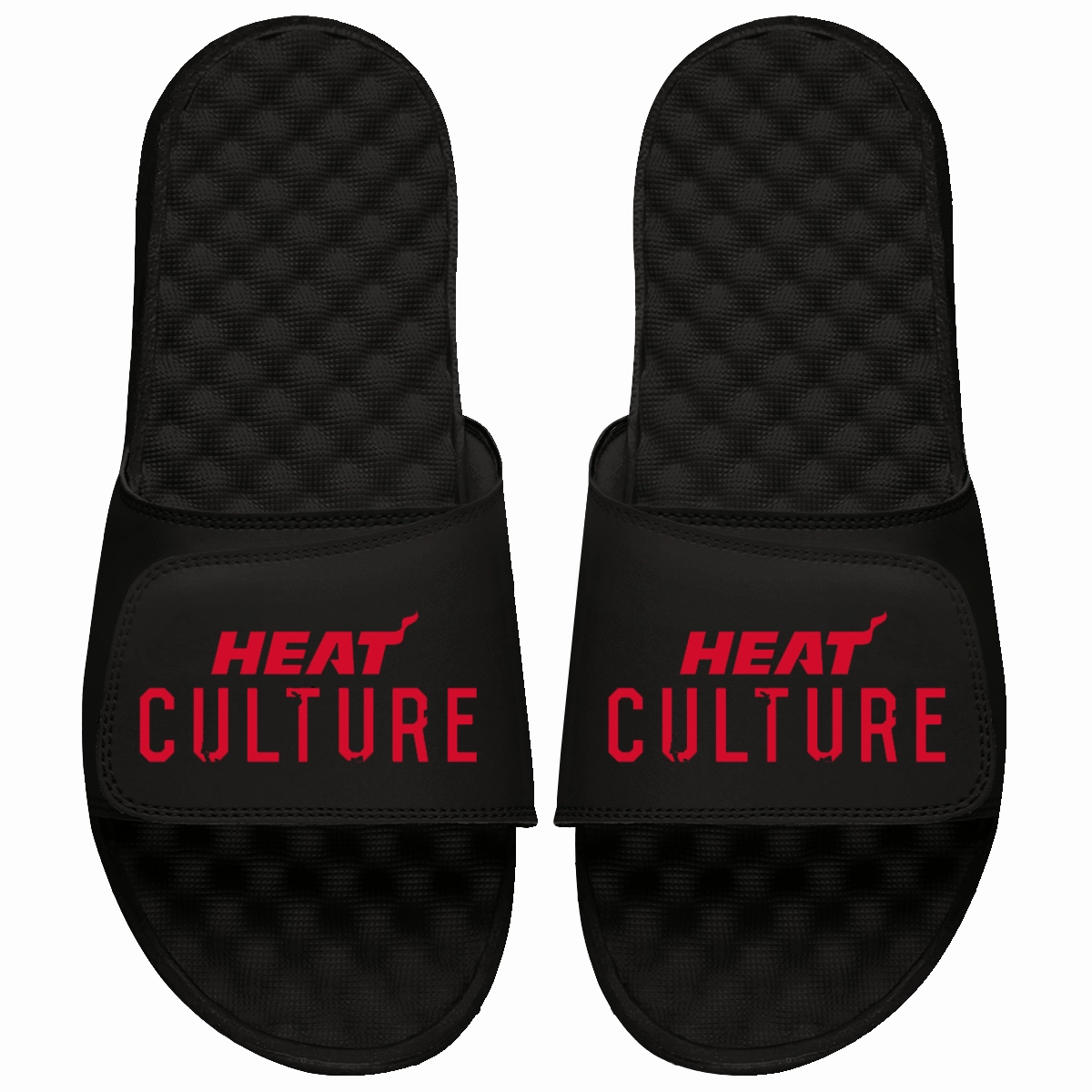 Islide HEAT Culture: Blood Red Black Sandals