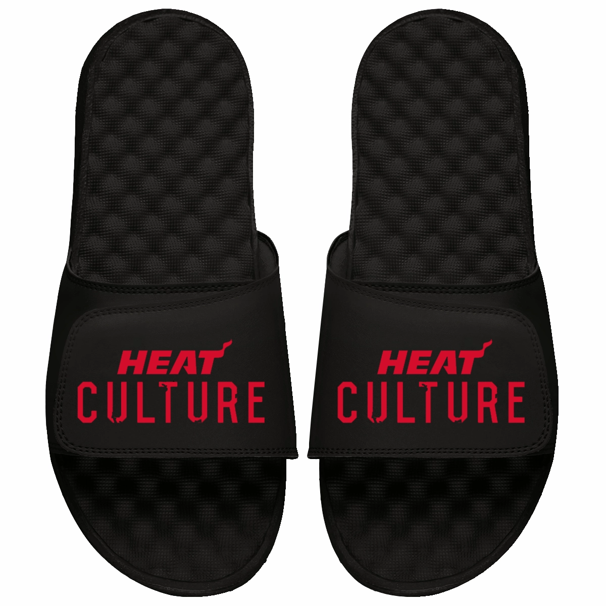 Islide HEAT Culture: Blood Red Black Sandals