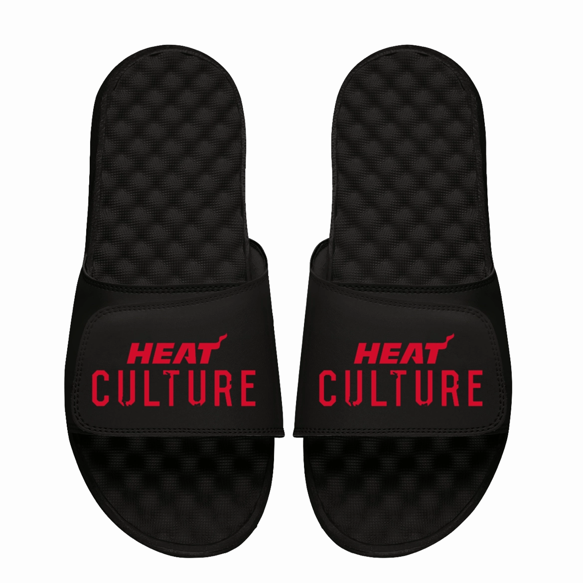 Islide HEAT Culture: Blood Red Black Sandals