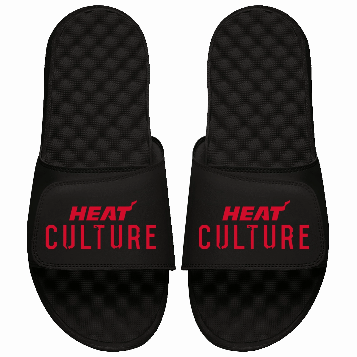 Islide HEAT Culture: Blood Red Black Sandals