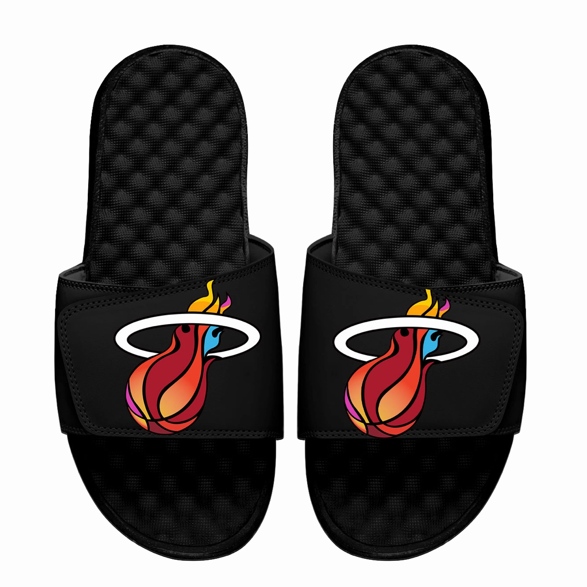 Islide Miami HEAT Mashup Logo Sandals