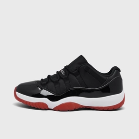 Jordan 11 Retro Low Black / Varsity Red - White