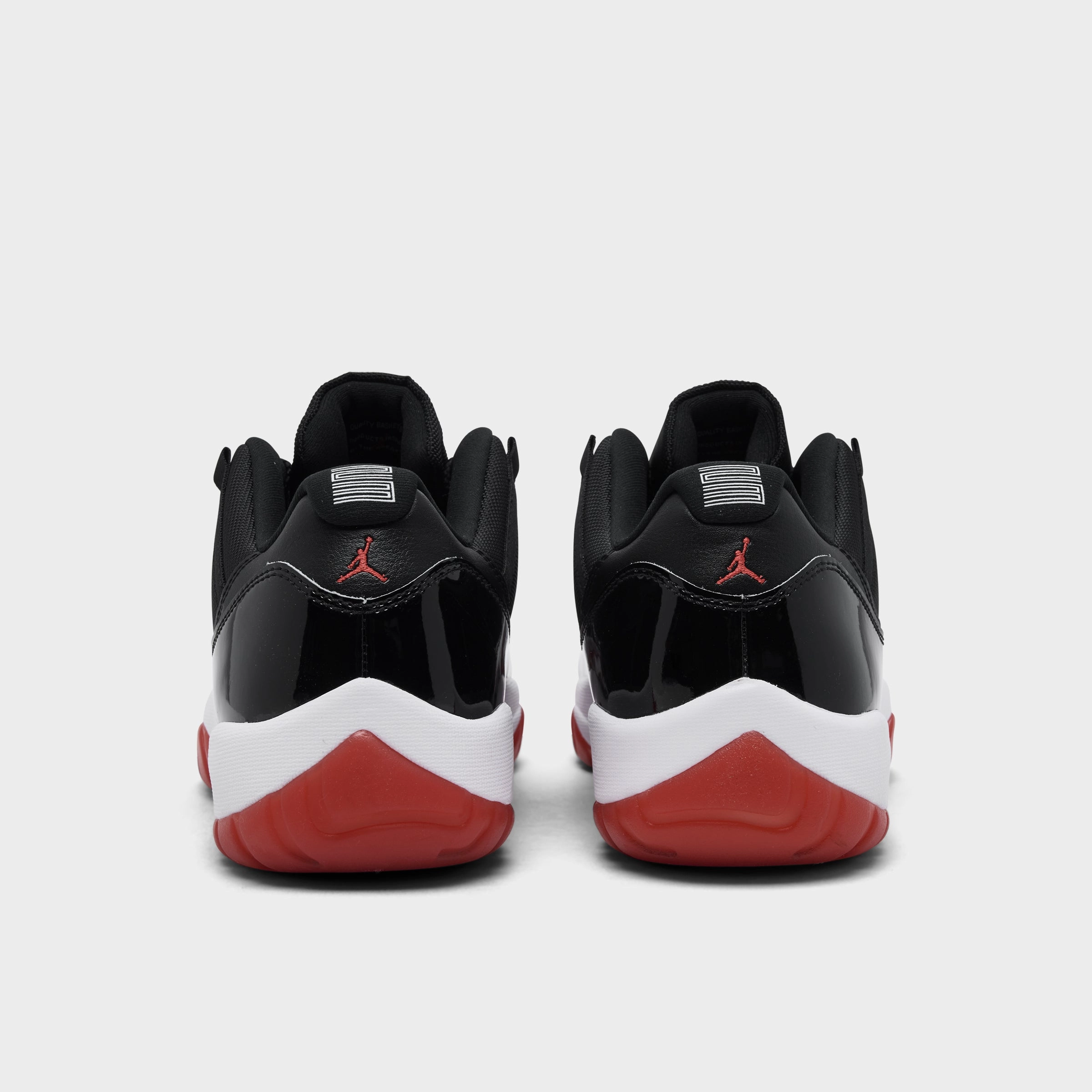 Jordan 11 Retro Low Black / Varsity Red - White