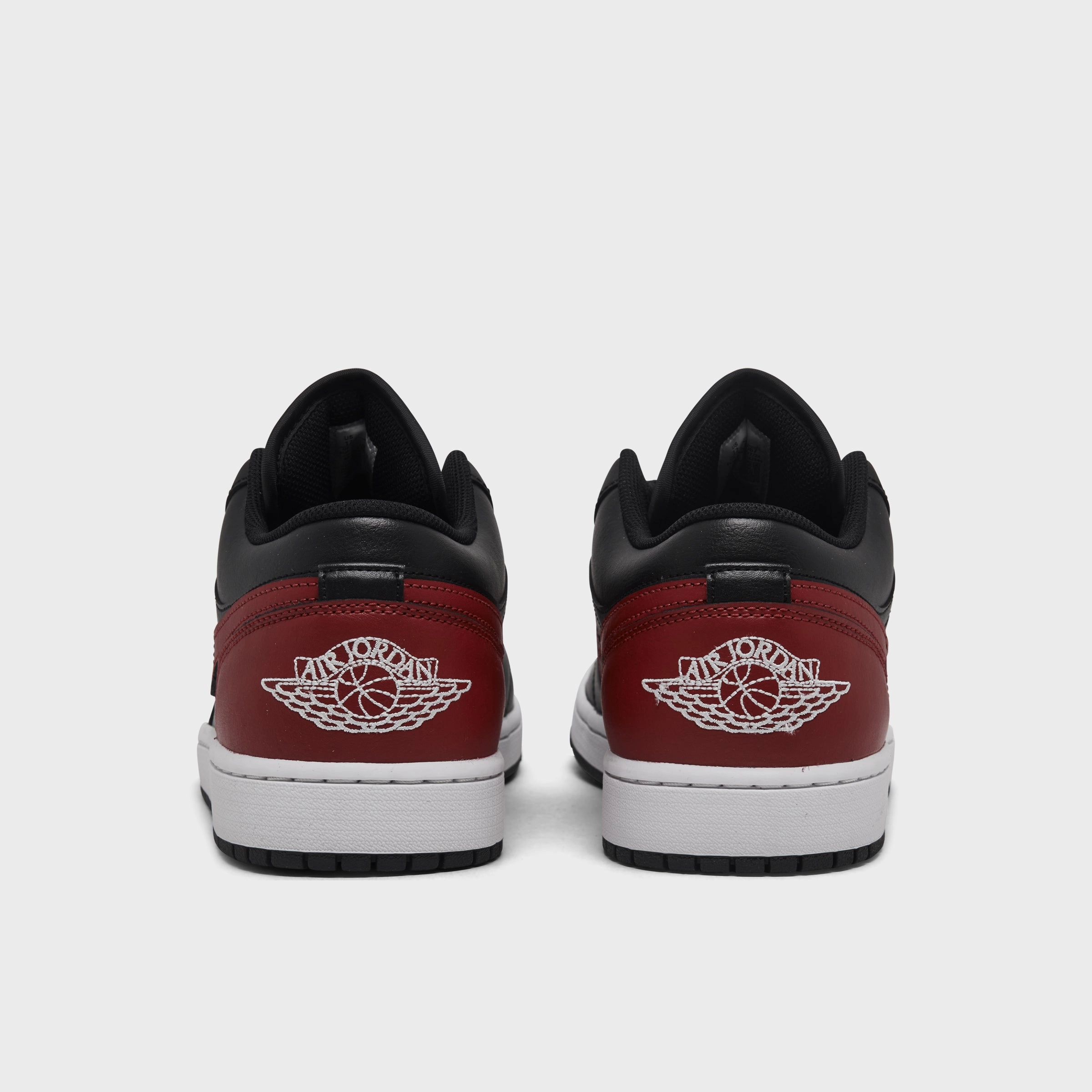 Jordan 1 Low Black / Varsity Red - Summit White