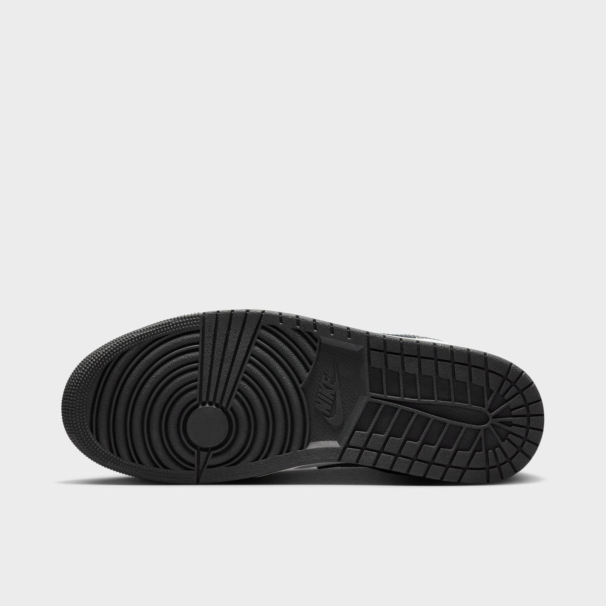 Jordan 1 Mid Black / Off Noir - Summit White