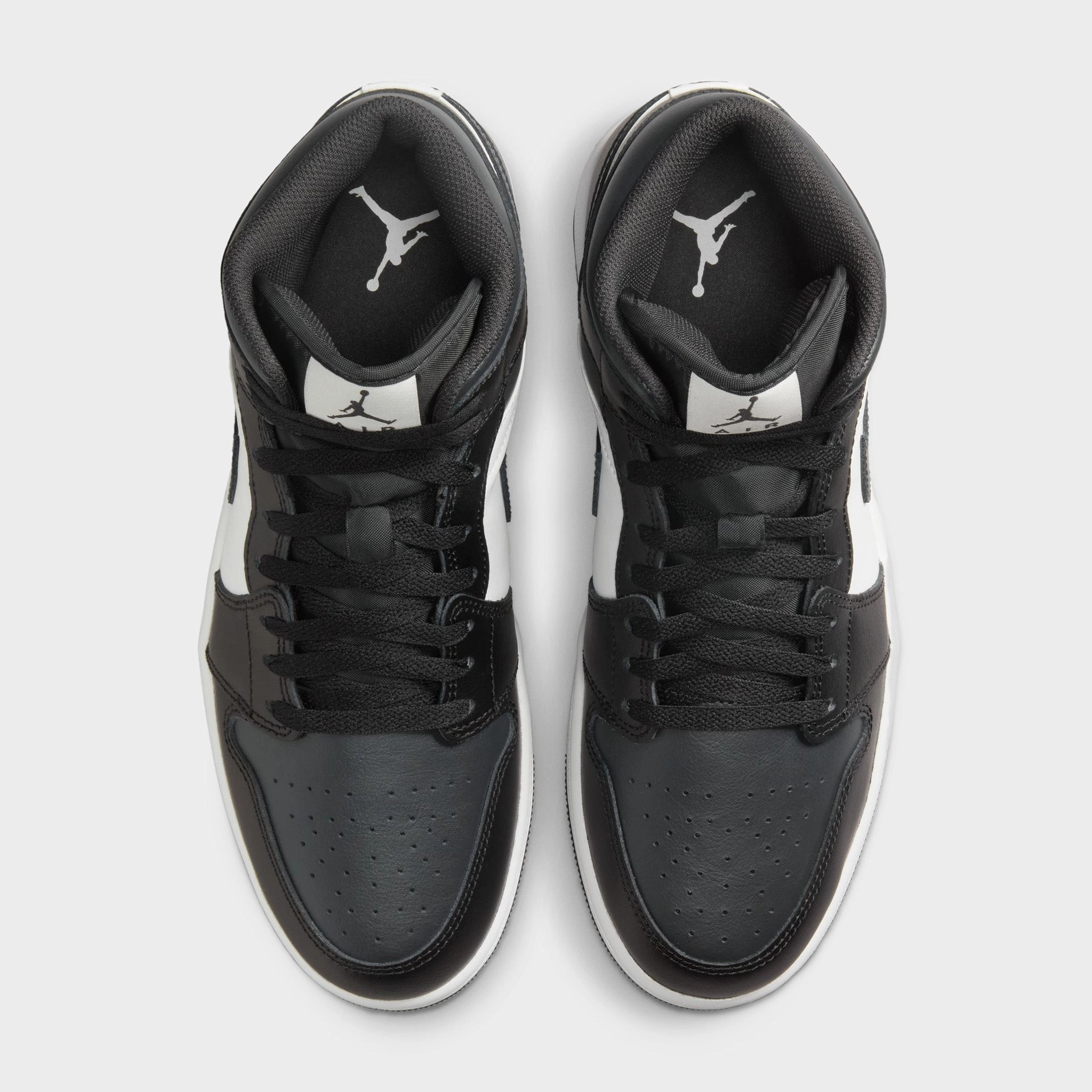 Jordan 1 Mid Black / Off Noir - Summit White