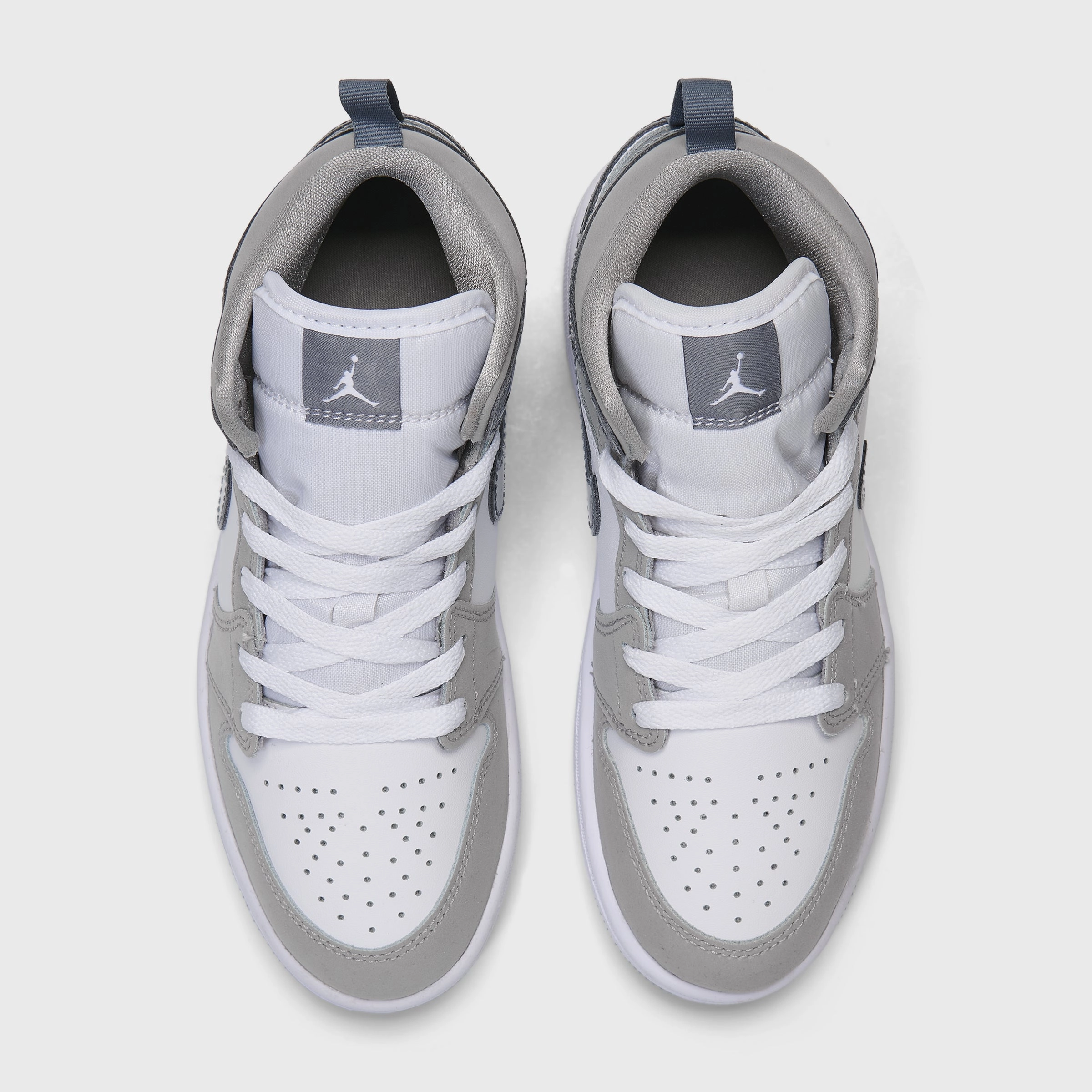 Jordan 1 Mid SE PS White / Cool Grey - Medium Grey