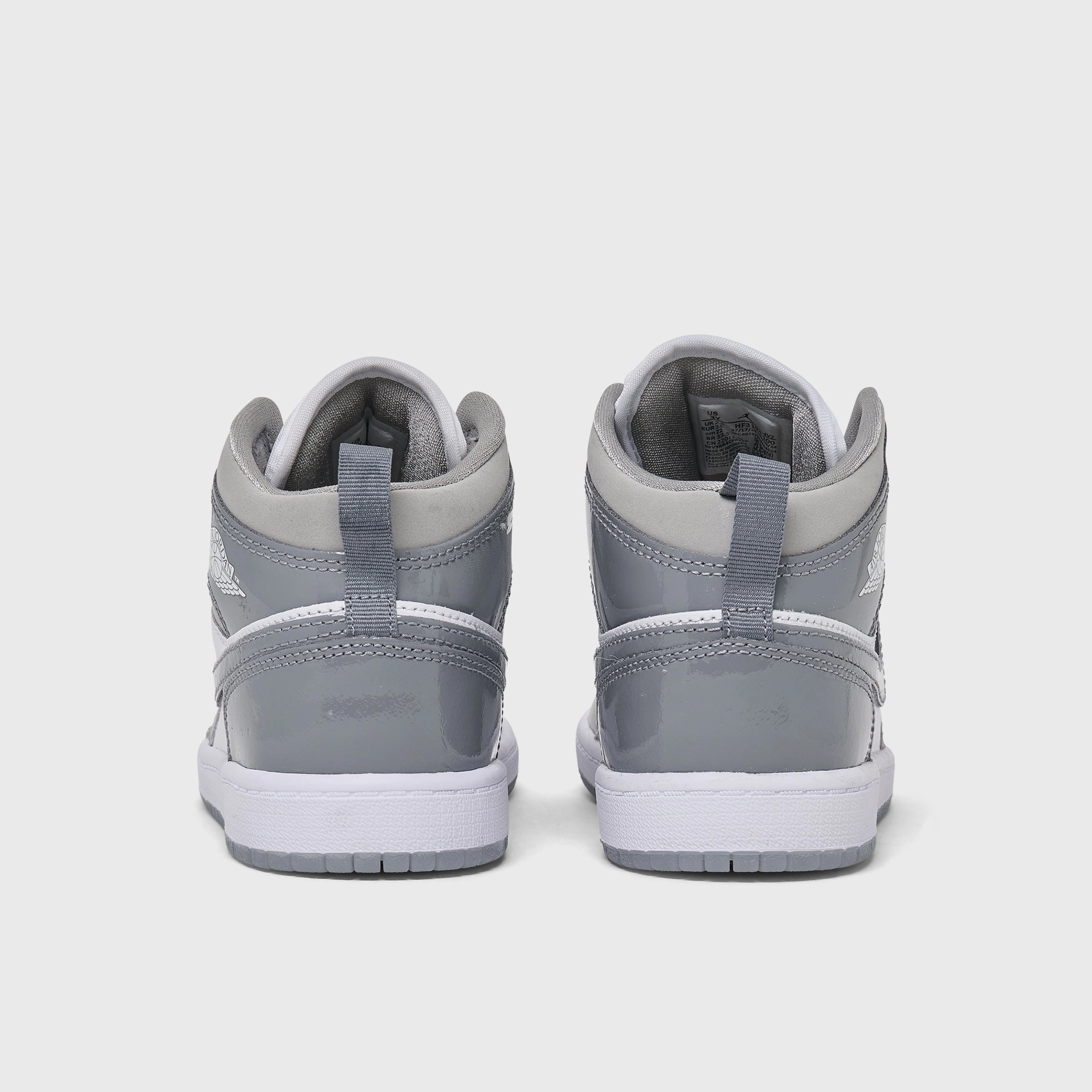 Jordan 1 Mid SE PS White / Cool Grey - Medium Grey