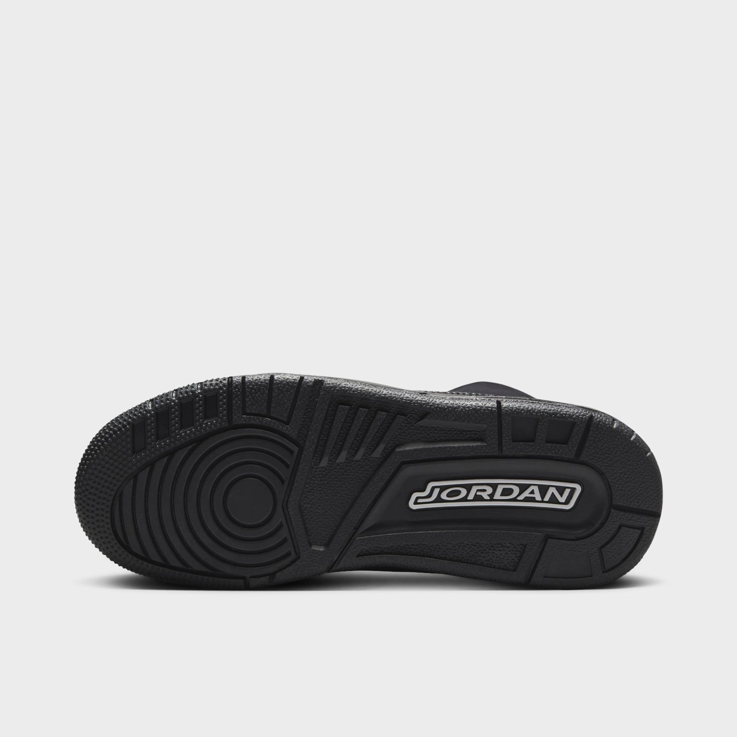 Jordan 3 Retro GS Black / Dark Charcoal - White