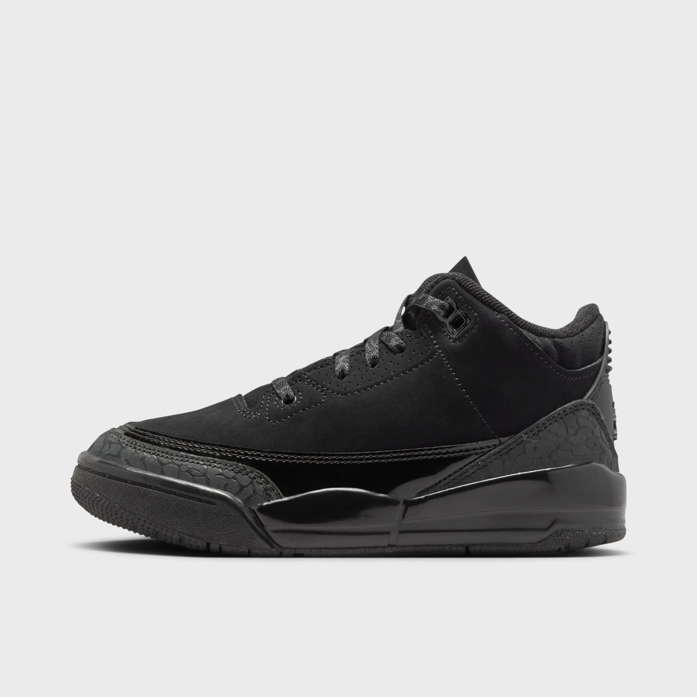 Jordan 3 Retro PS Black / Dark Charcoal - White