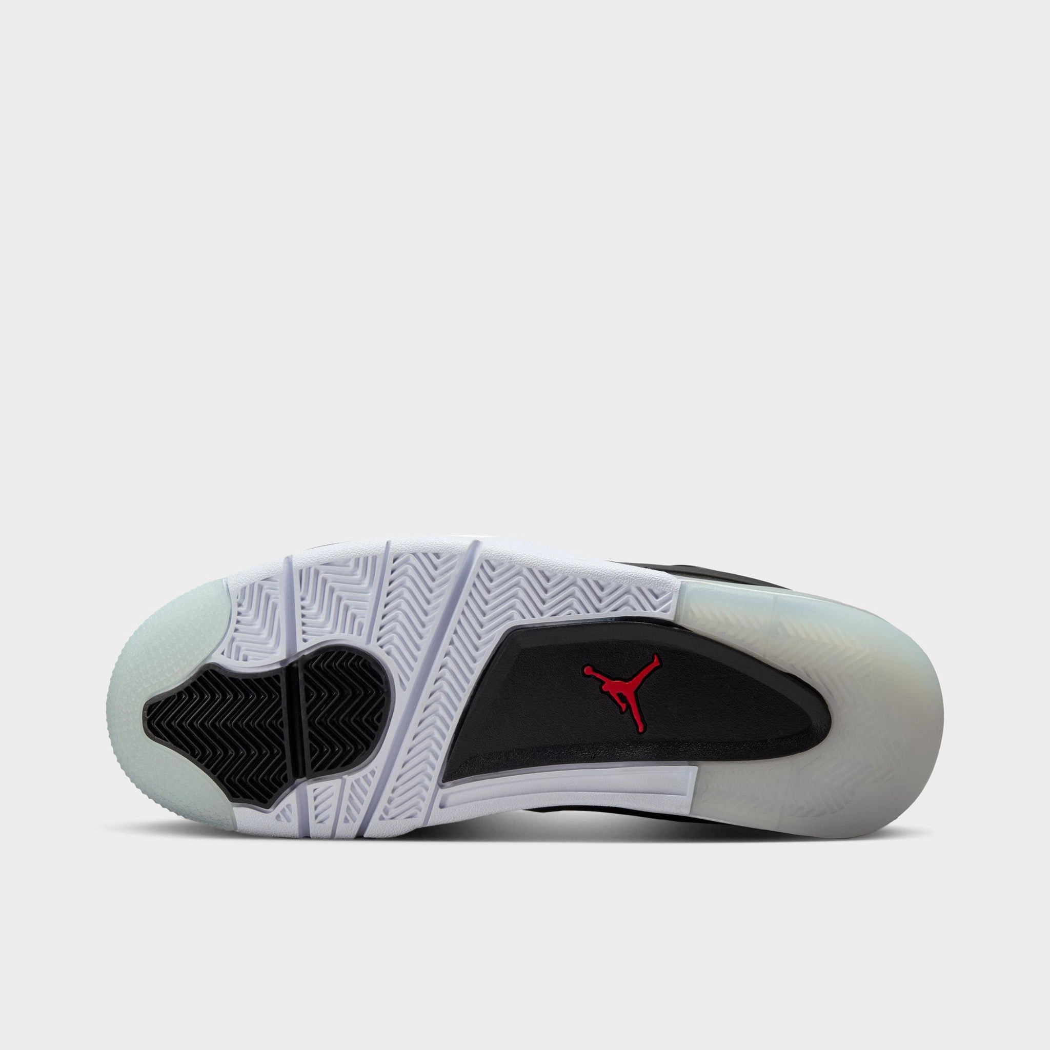 Jordan 4 RM PRM Black / Fire Red - Wolf Grey