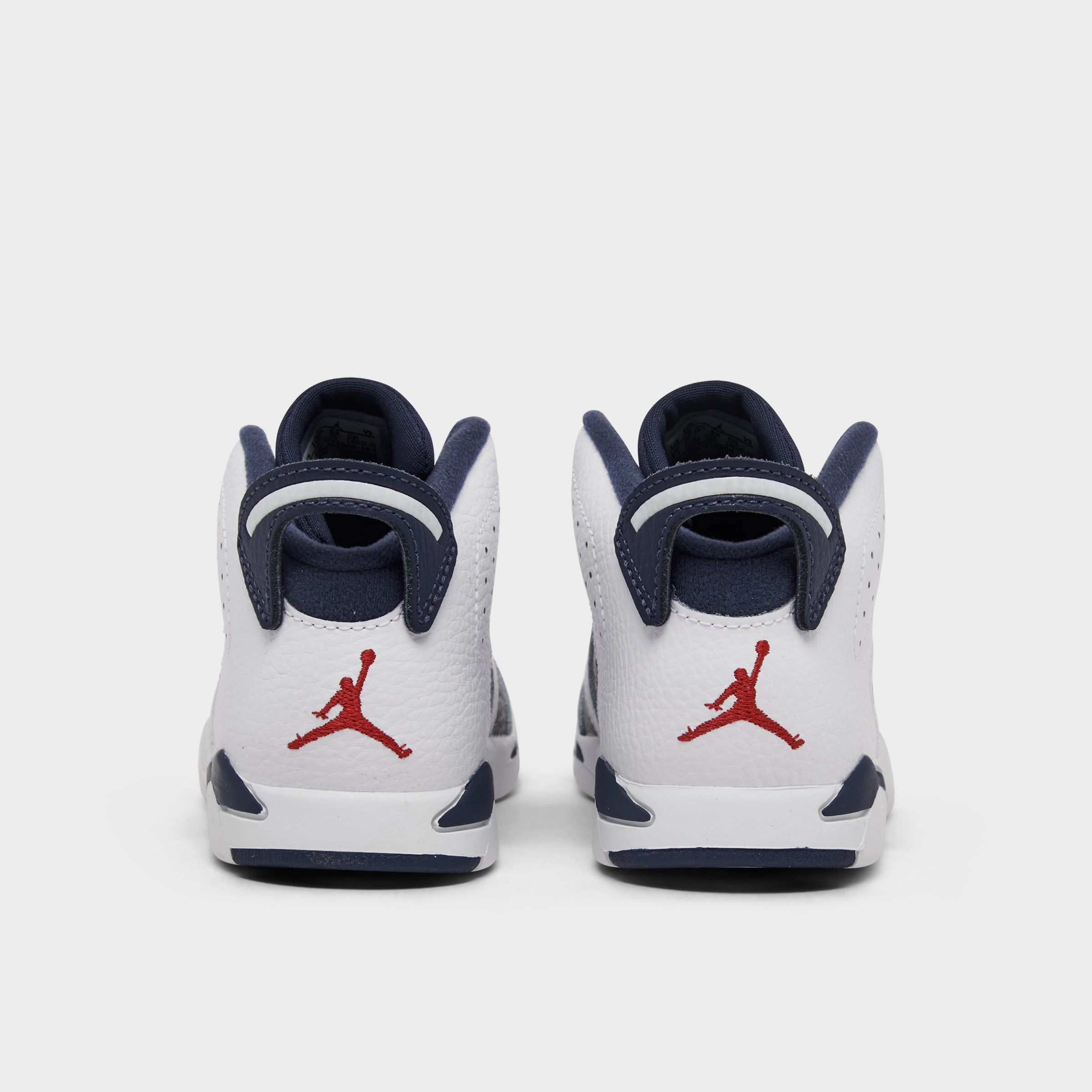 Jordan 6 Retro TD White / Varsity Red - Midnight Navy