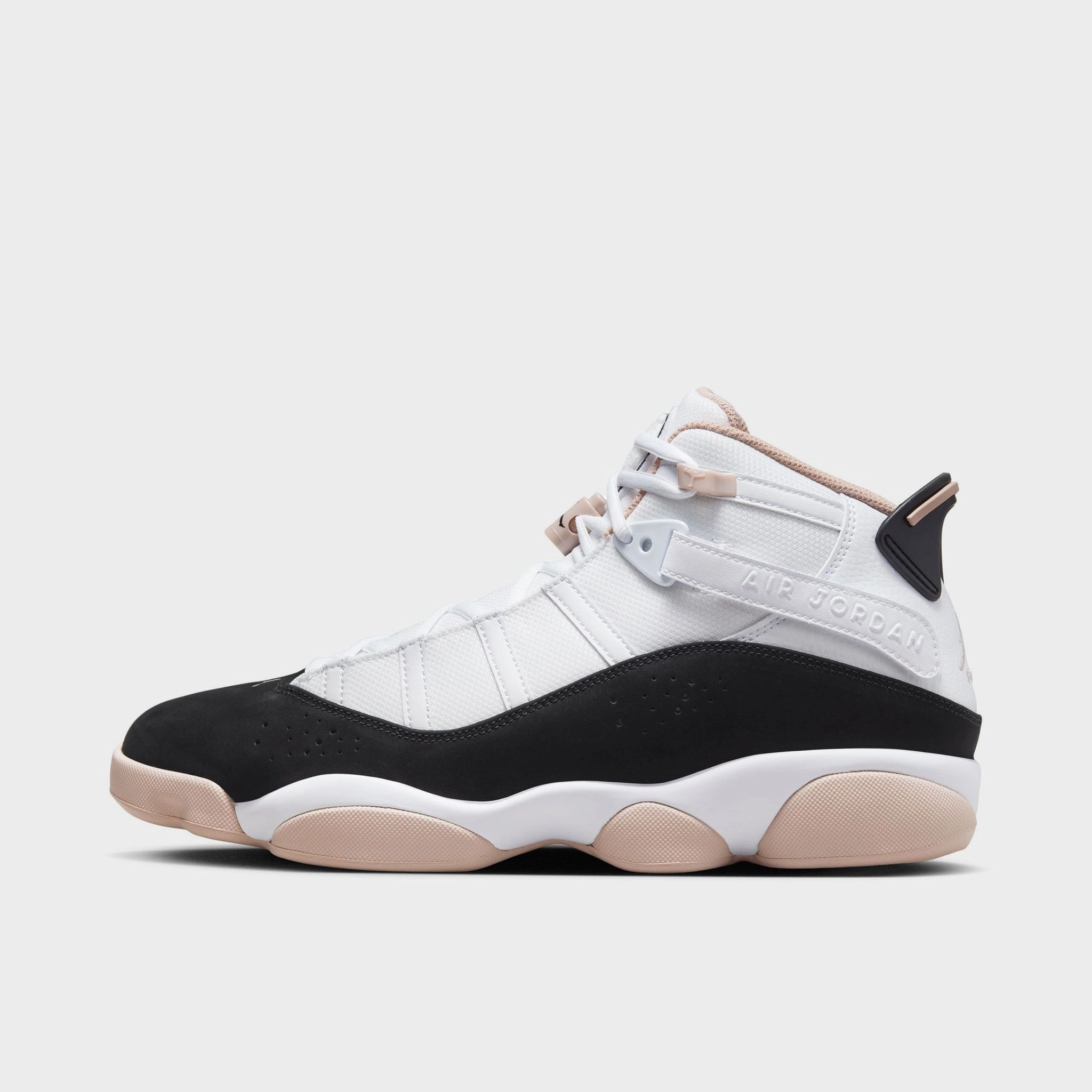 Jordan 6 Rings White / Black - Fossil Stone