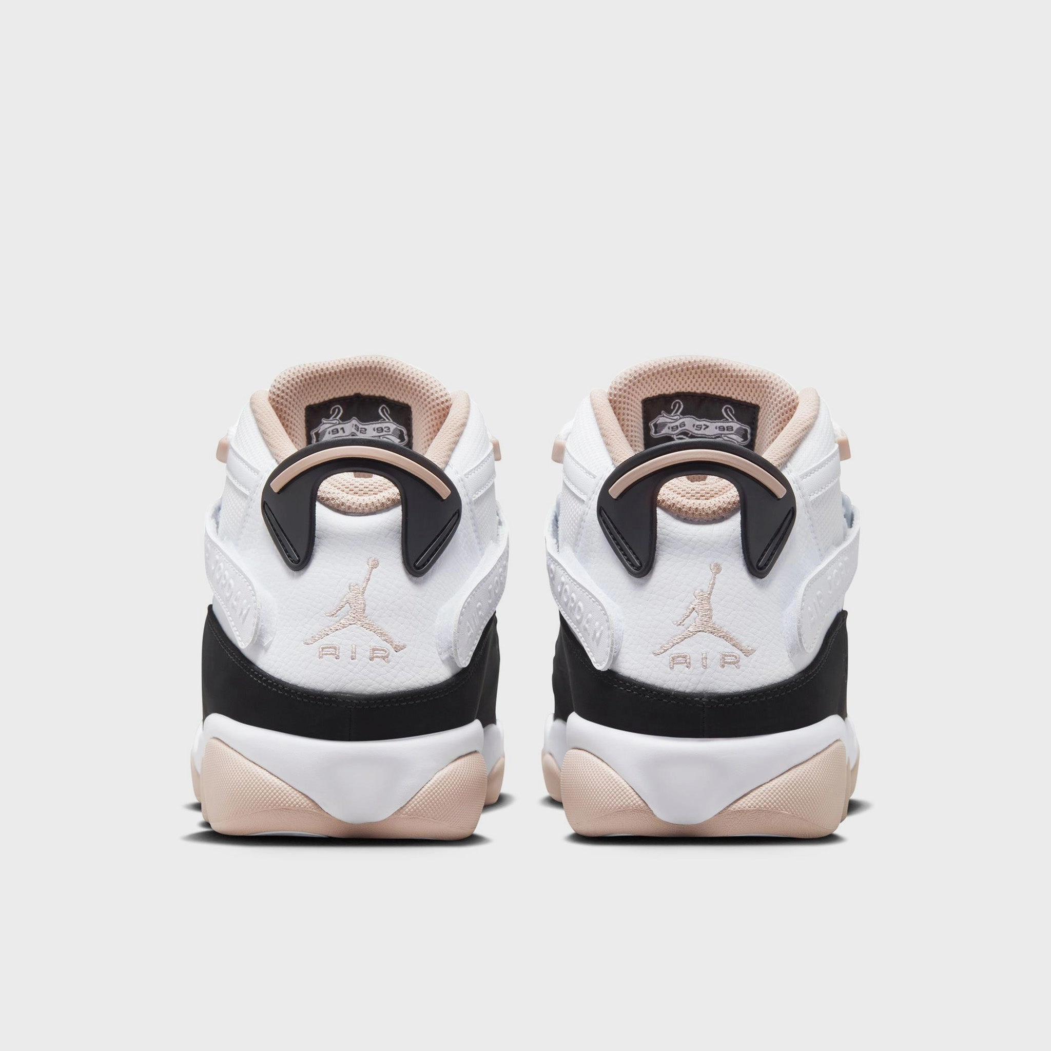 Jordan 6 Rings White / Black - Fossil Stone