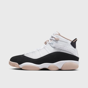 Jordan 6 Rings White / Black - Fossil Stone
