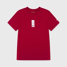 Jordan Junior Boys' AJ1 Graphic T-Shirt / Varsity Red