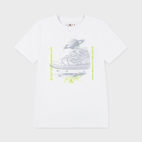 Jordan Junior Boys' Anti Gravity Graphic T-Shirt / White