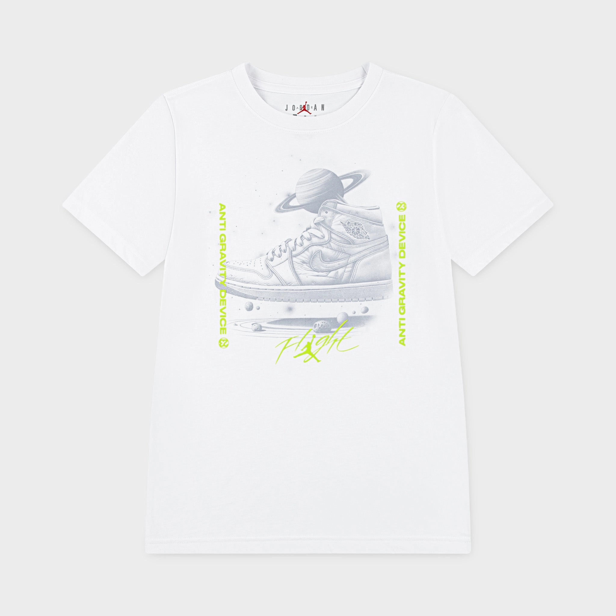 Jordan Junior Boys' Anti Gravity Graphic T-Shirt / White