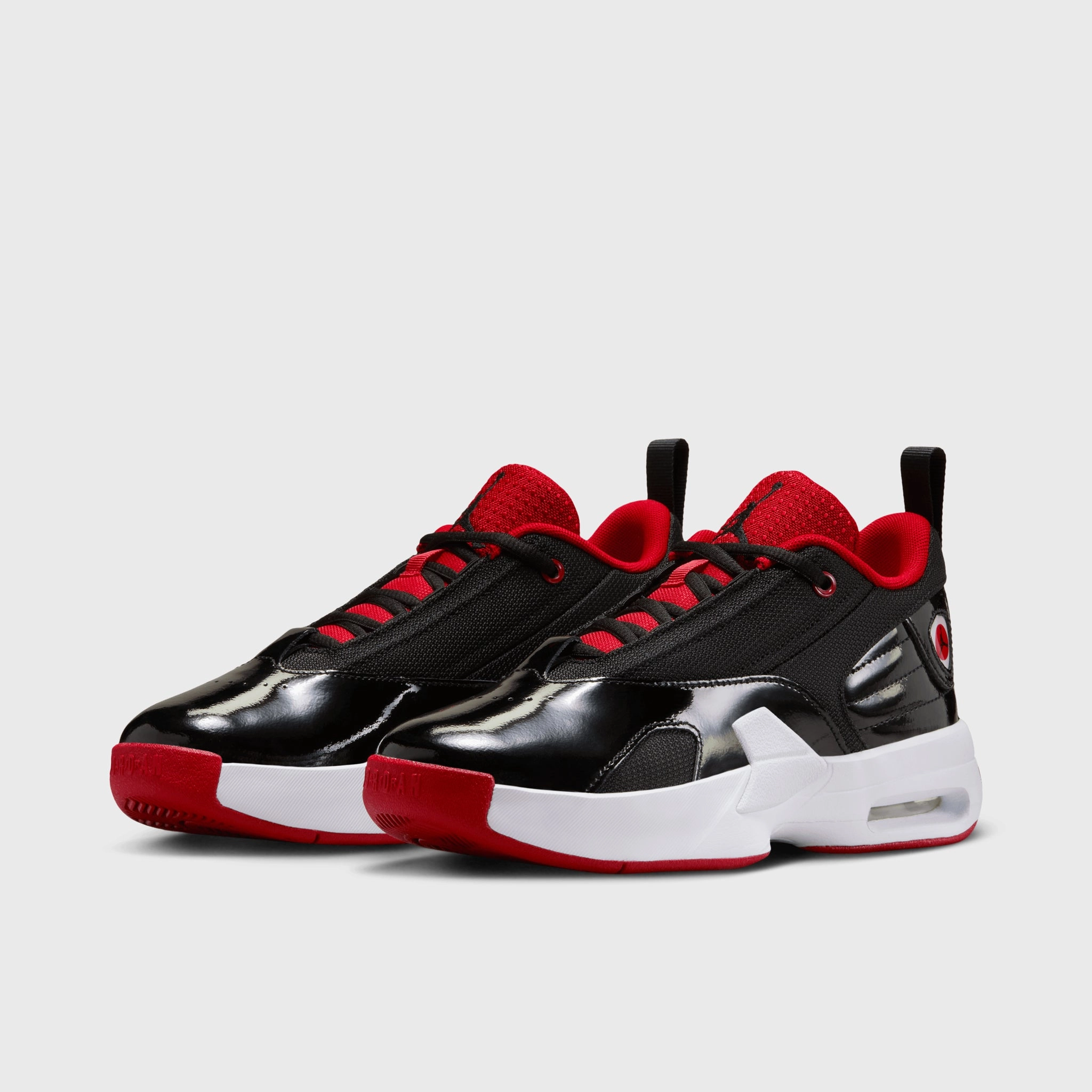 Jordan Max Aura 6 GS Black / Gym Red - White