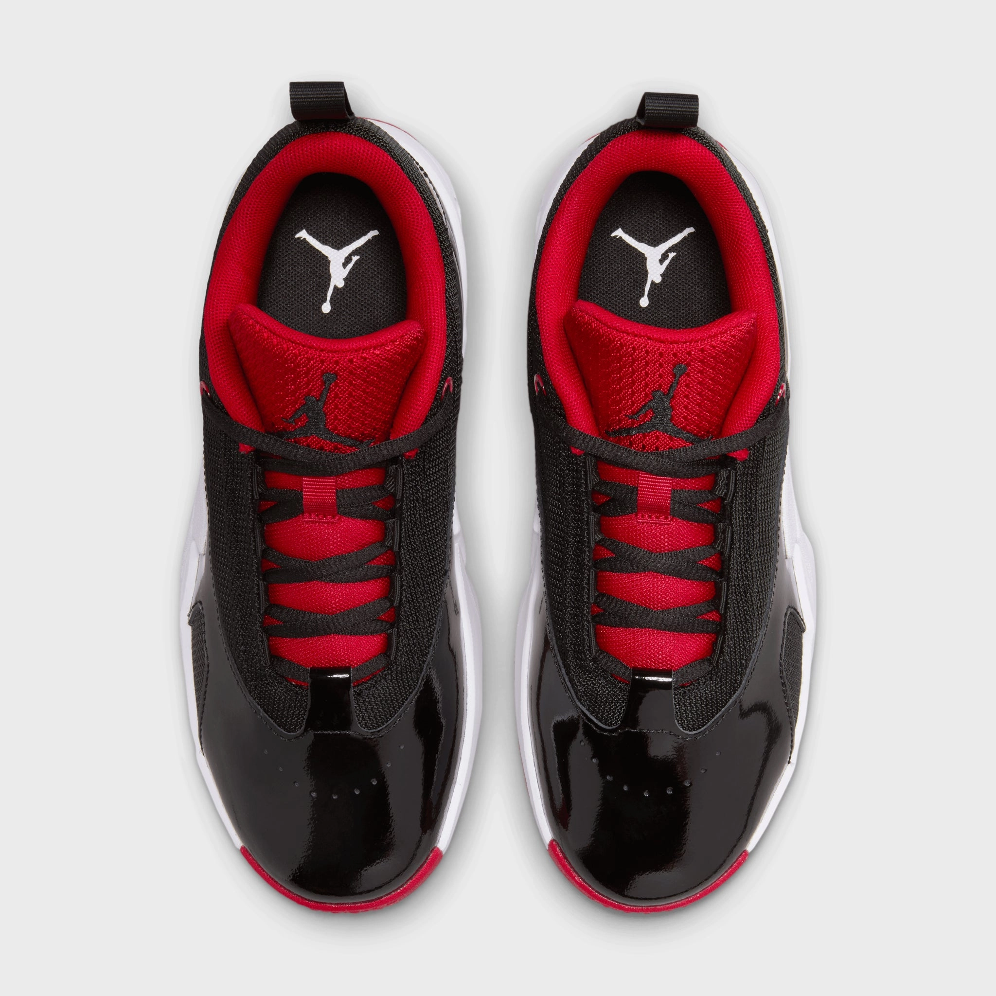Jordan Max Aura 6 GS Black / Gym Red - White