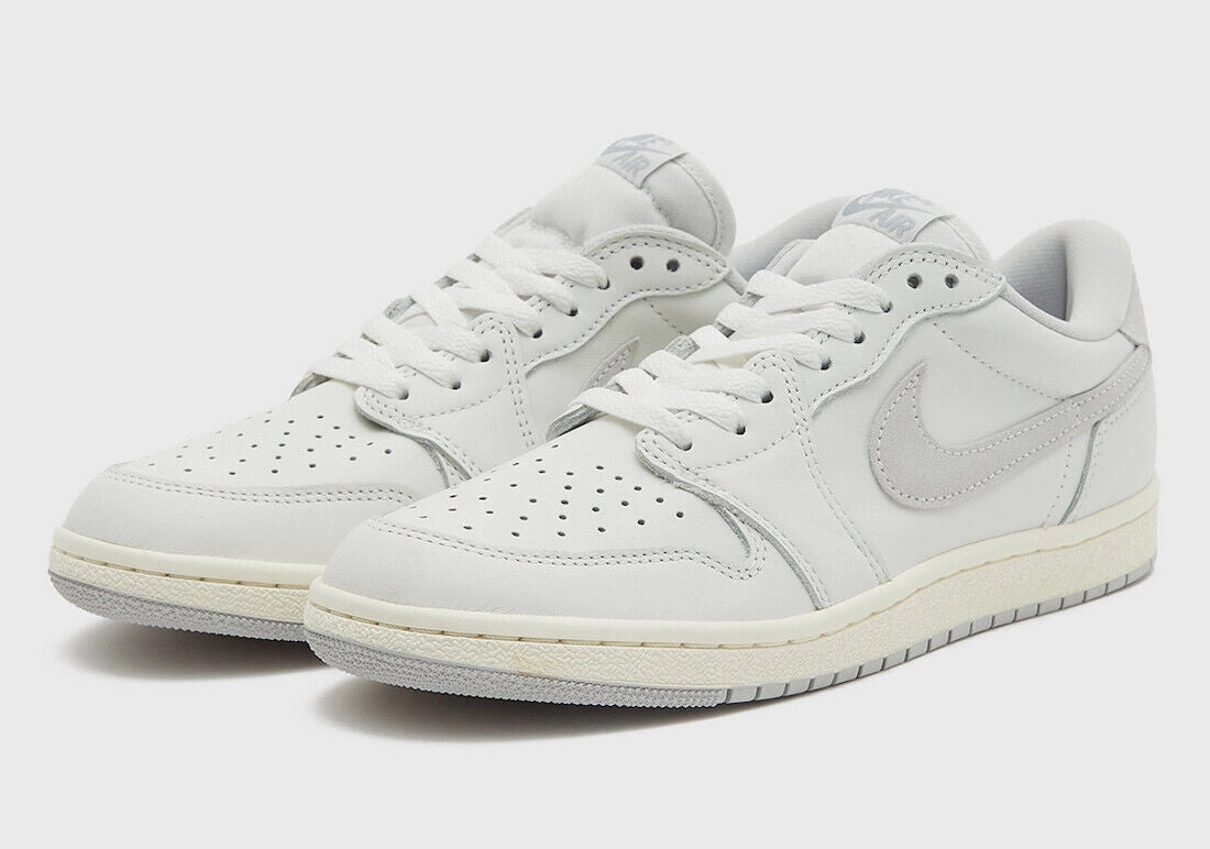 Men's Air Jordan 1 Low 85 - SUMMIT WHITE/LT SMOKE GREY-NEUTRAL GREY