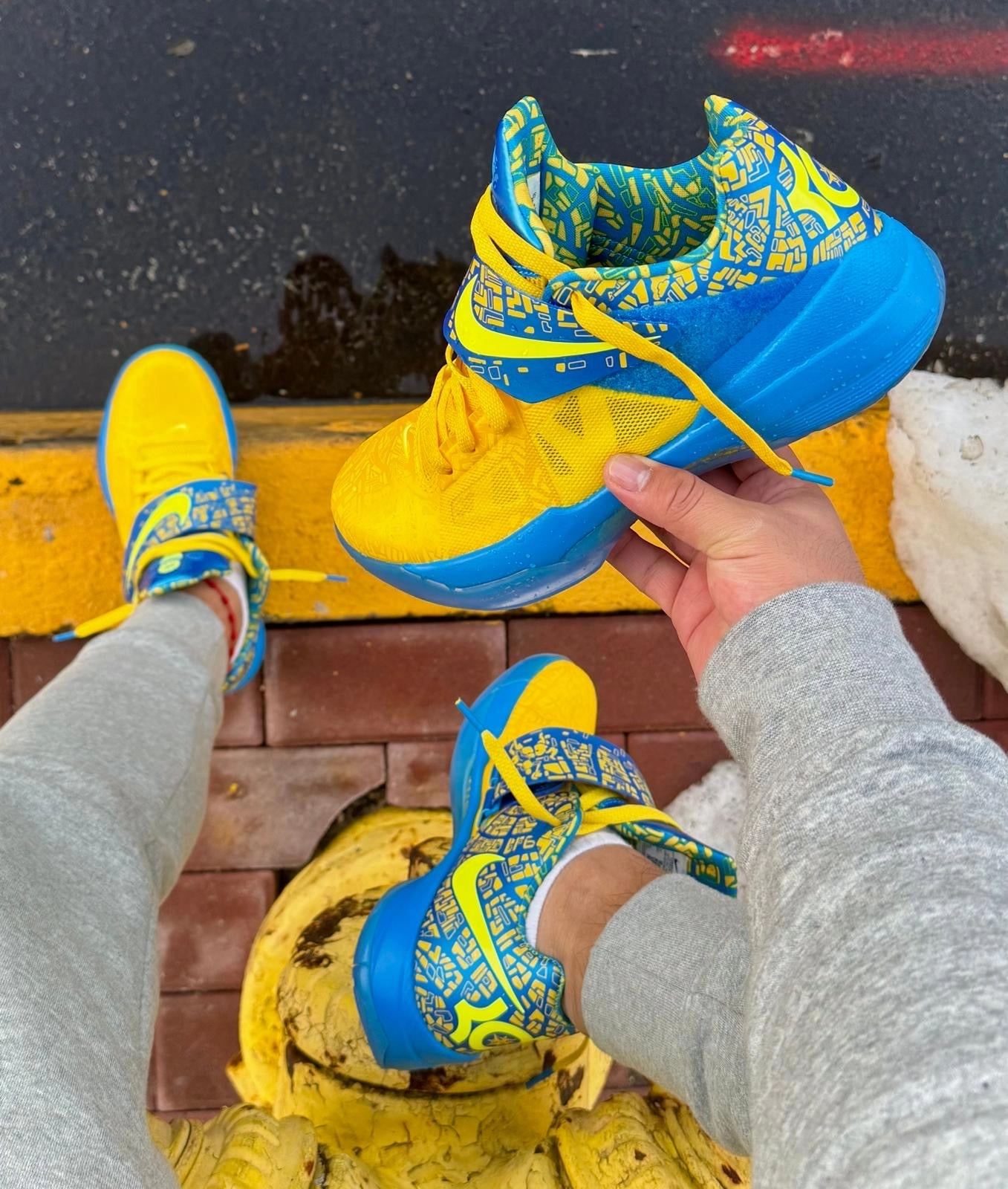 Men's Nike Zoom KD 4 Scoring Title - PHOTO-BLUE