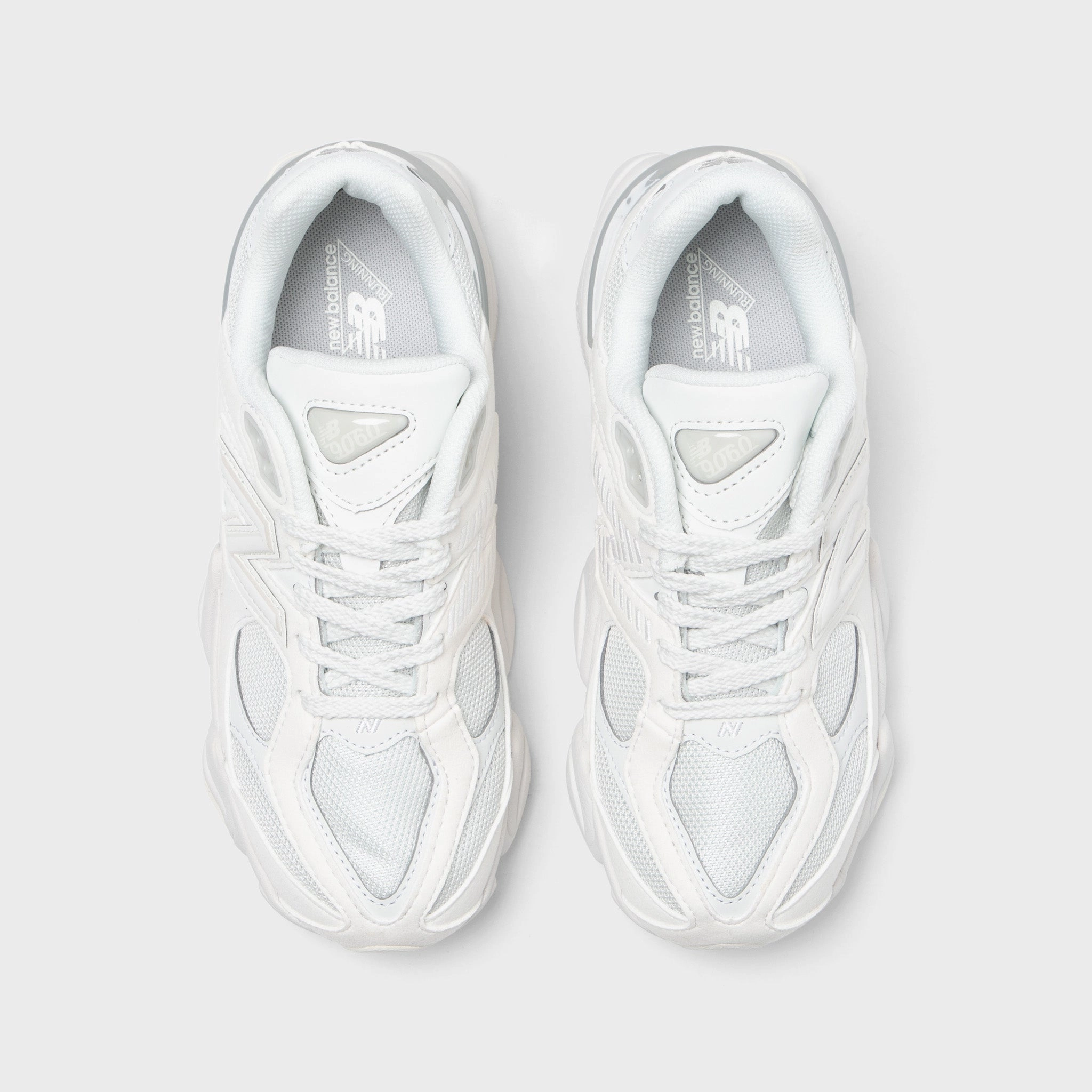 New Balance Juniors' 9060 White / White